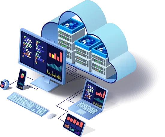 Cloud Infrastructure Illustration